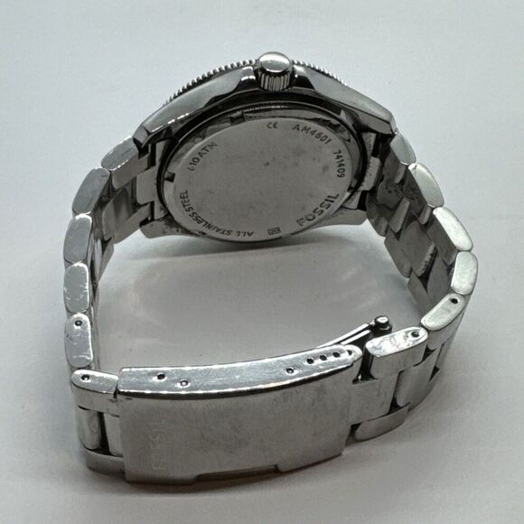 Fossil Cecile AM4601 Women Stainless Steel Analog Dial Quartz Wrist Watch AEA437 - Picture 9 of 11